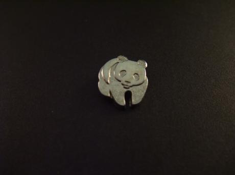 Pandabeer , reuzenpanda, panda, zilverkleurig